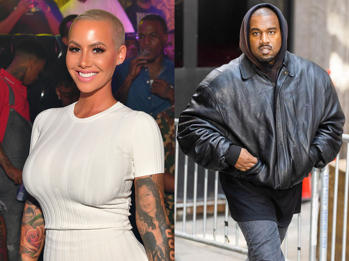Amber Rose & Kanye West