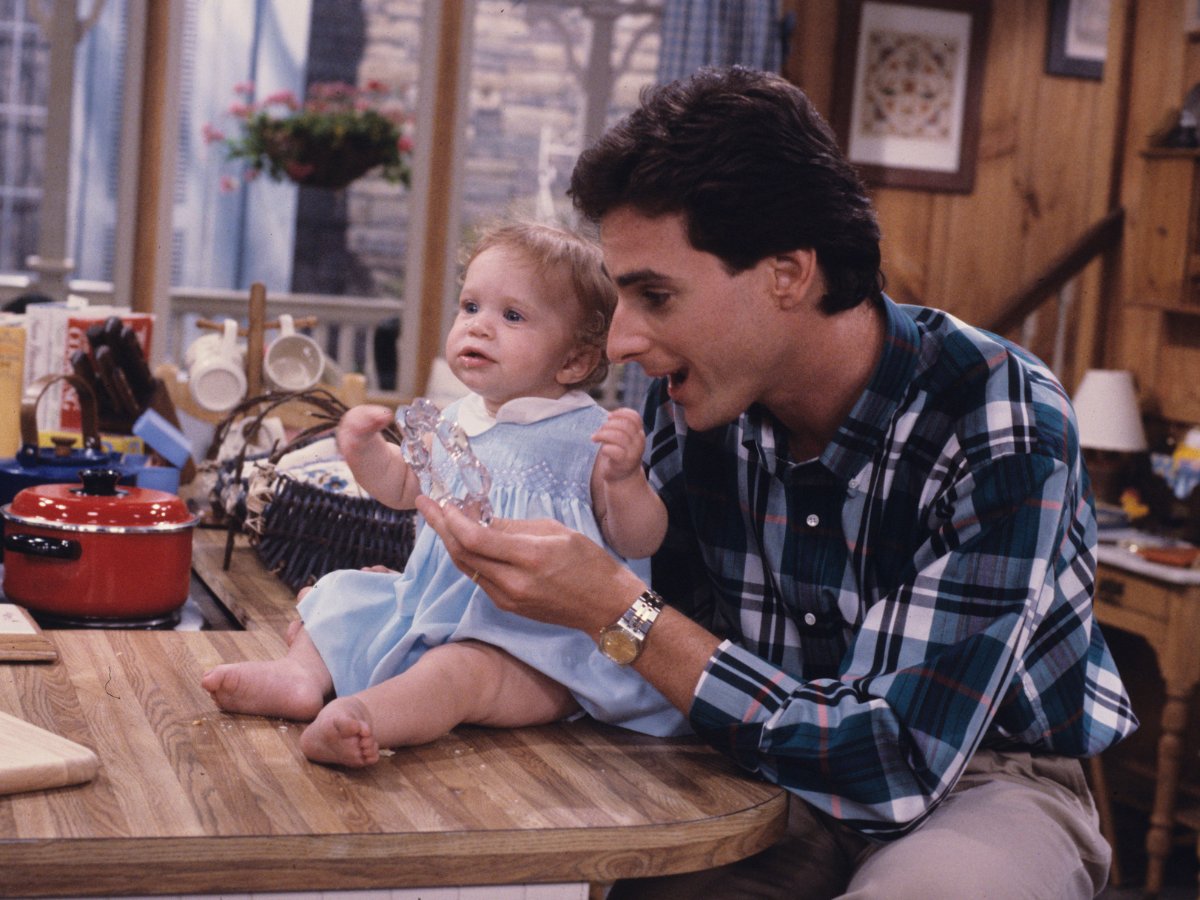 Bob Saget Had to Change Diapers