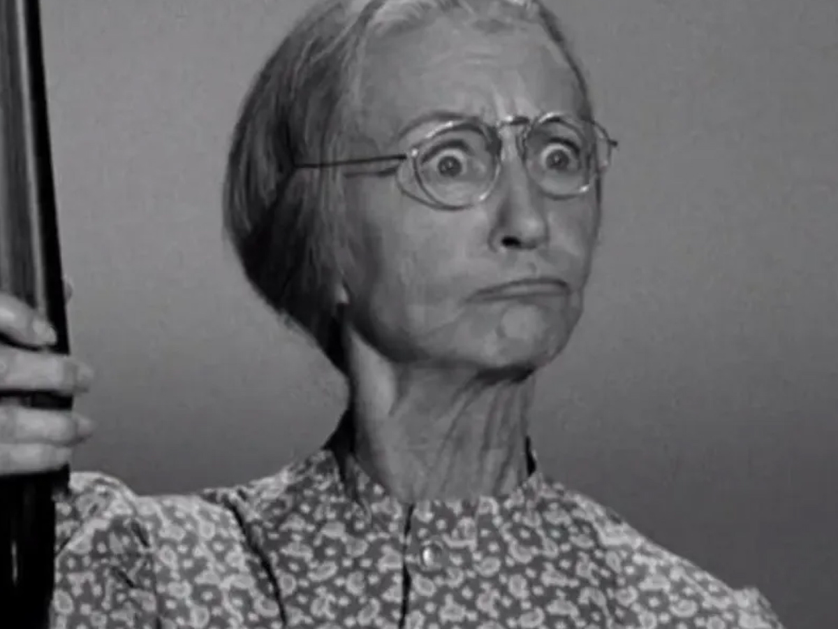 Granny's Pew Pew Was Loaded With Paper