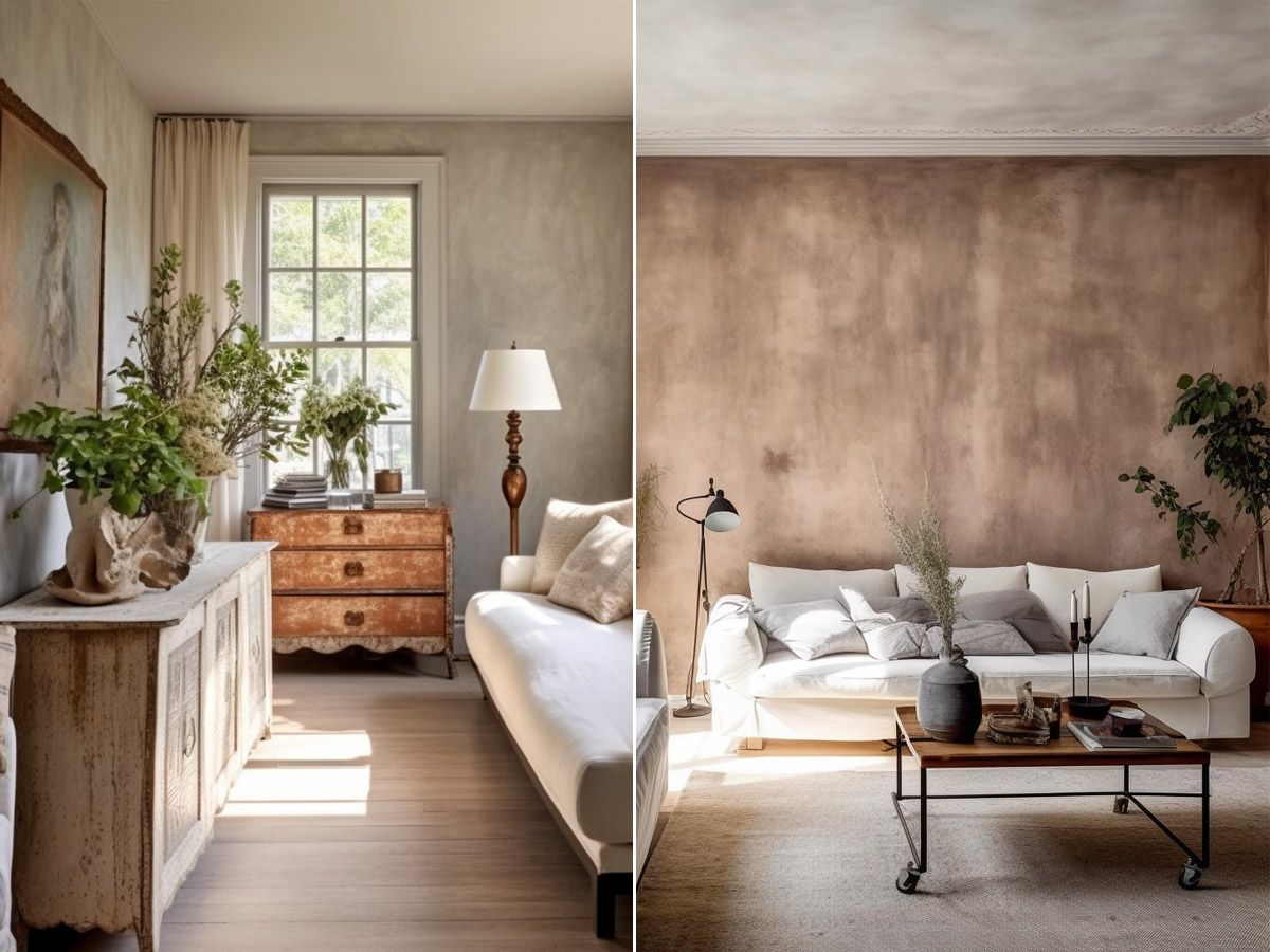 Limewash Walls