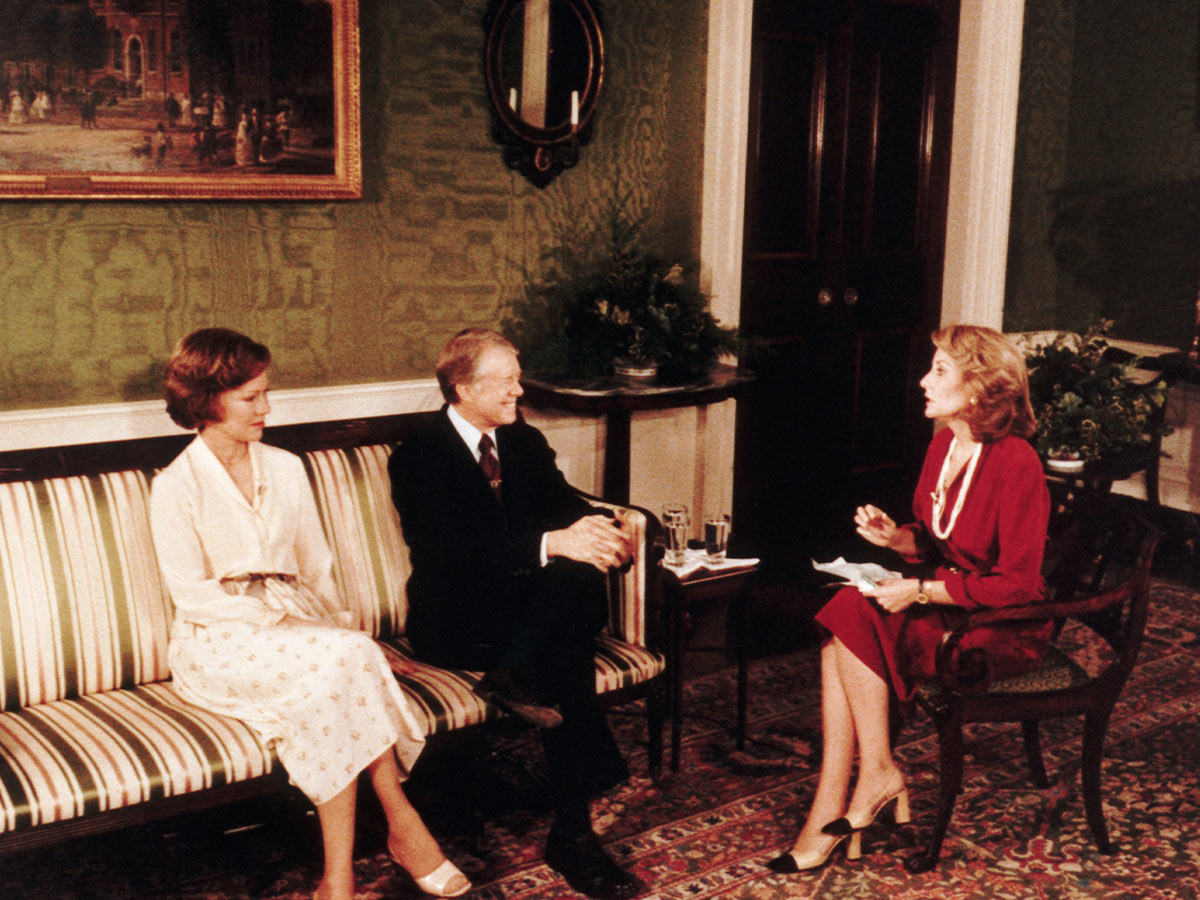 The Carters Sit Down With Barbara Walters at the White House in 1978