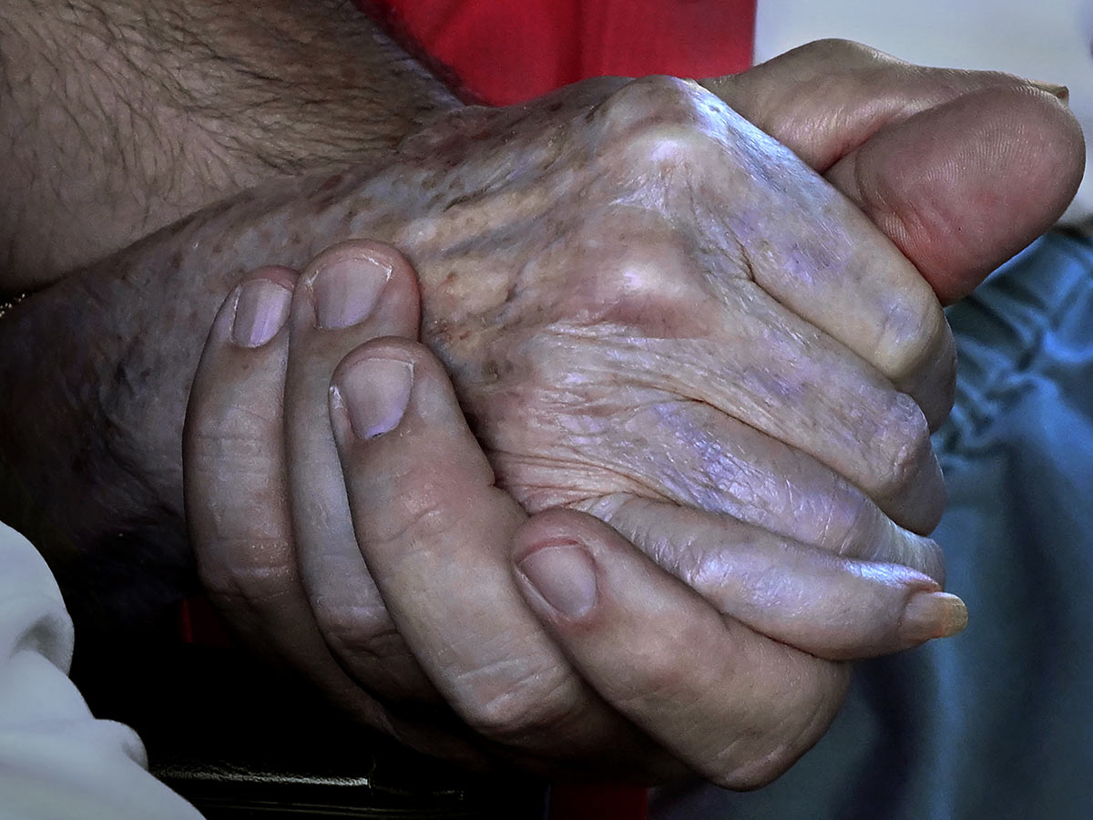 Holding Hands at the Peanut Festival in 2023