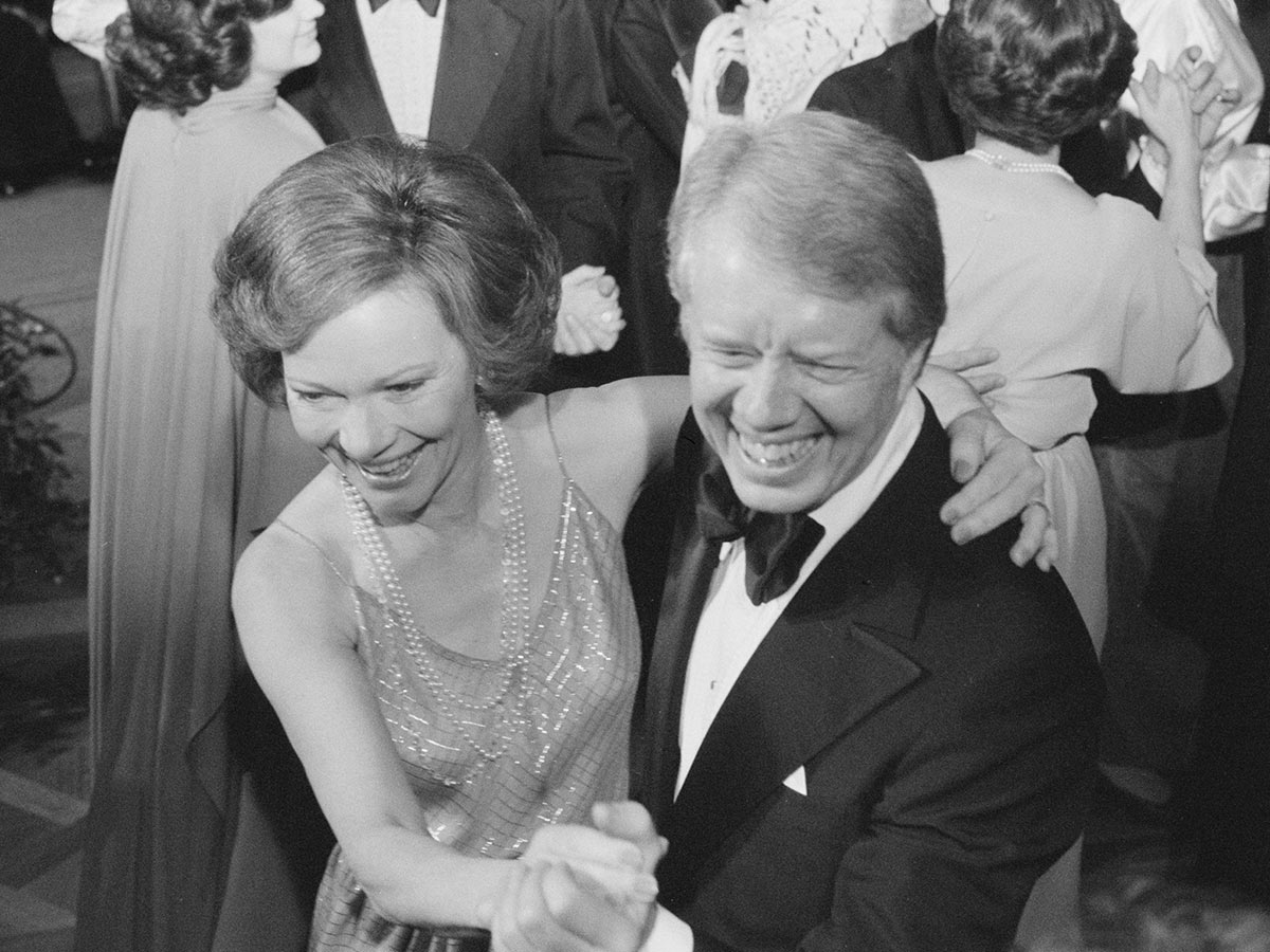The Carters Dance at the White House Congressional Ball in 1978