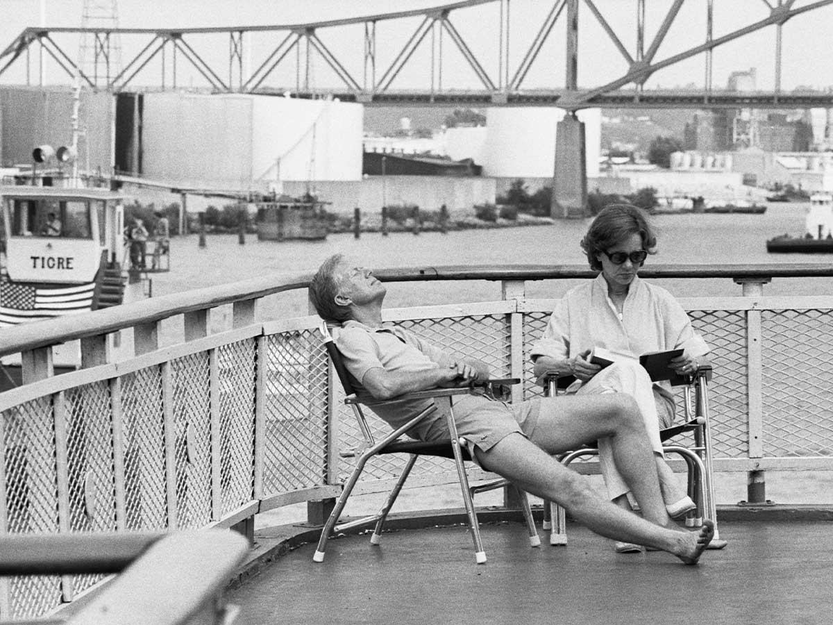 The Carters Enjoy a Rare Moment of Relaxation in 1979