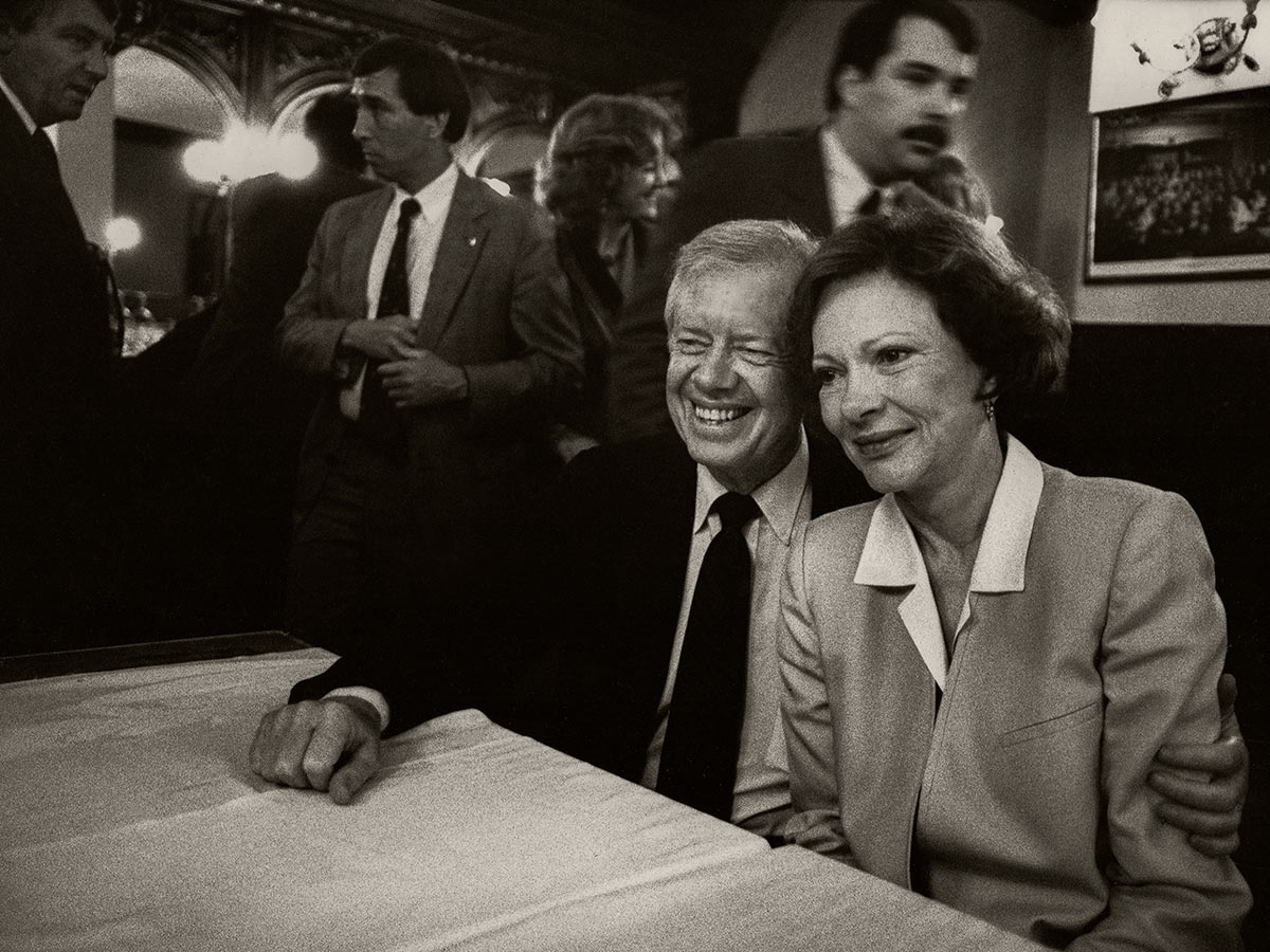 The Carters Promote Their Book in 1987