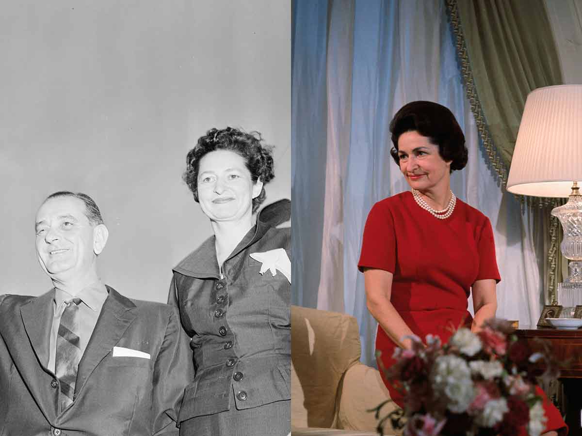 Claudia "Lady Bird" Johnson, First Lady to Lyndon B. Johnson (1963-1969)