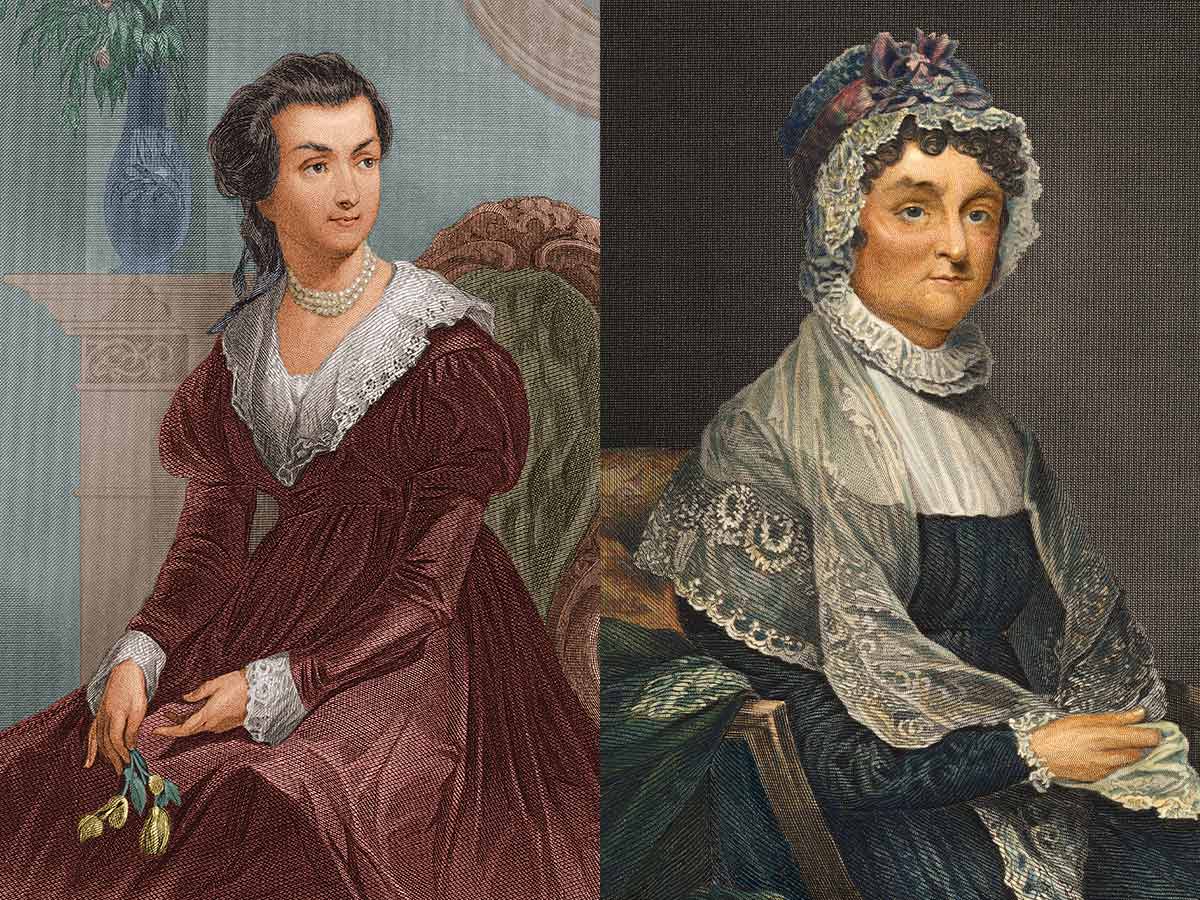 Abigail Smith Adams, First Lady to John Adams (1797-1801)