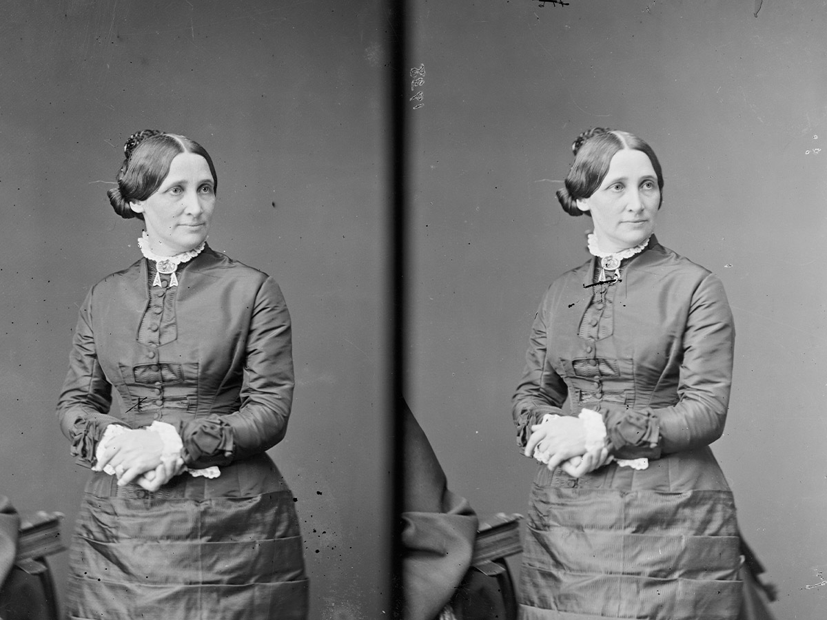Lucy Hayes, First Lady to Rutherford B. Hayes (1877-1881)