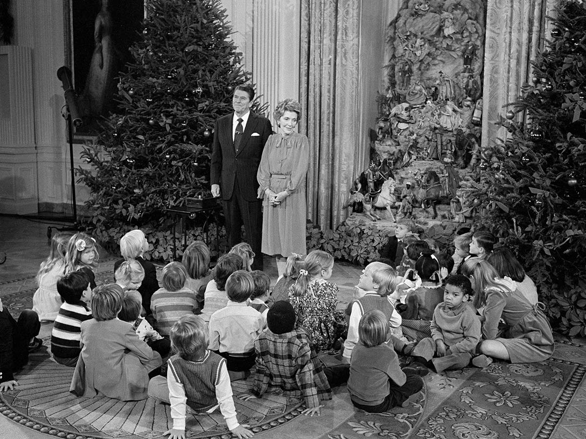 1983: First Lady Nancy Reagan