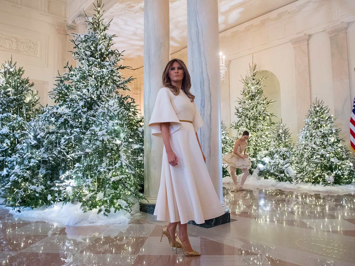 2017: First Lady Melania Trump