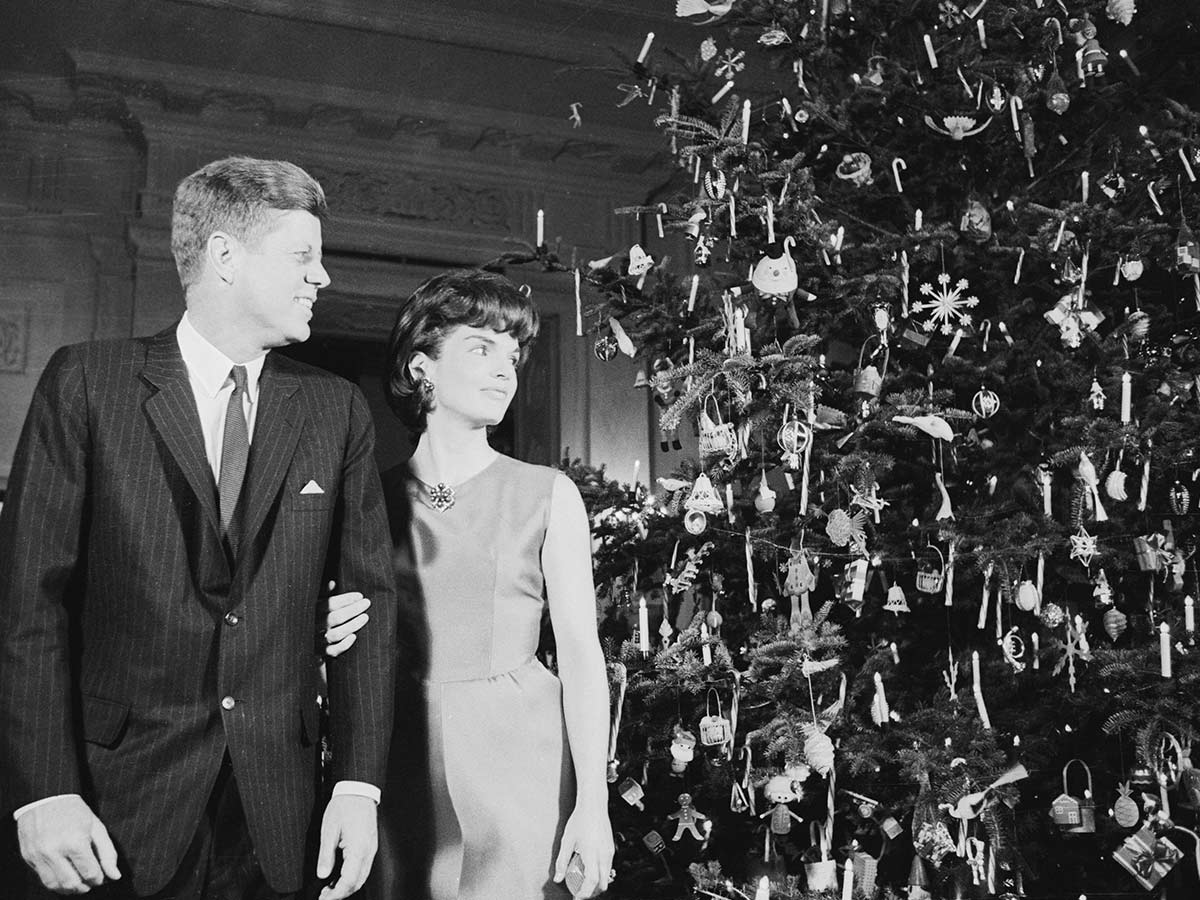 1962: First Lady Jacqueline Kennedy