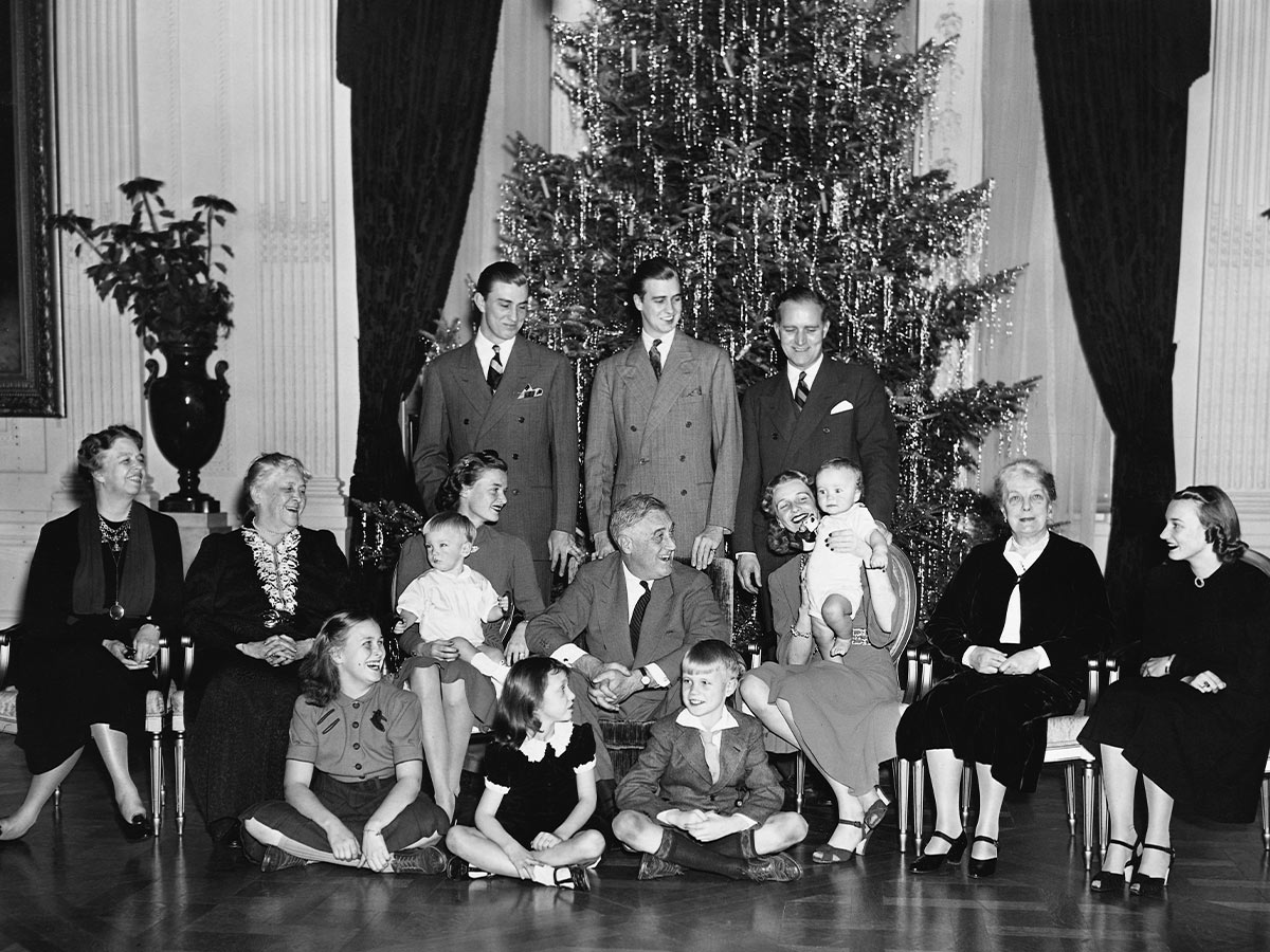 1939: First Lady Eleanor Roosevelt
