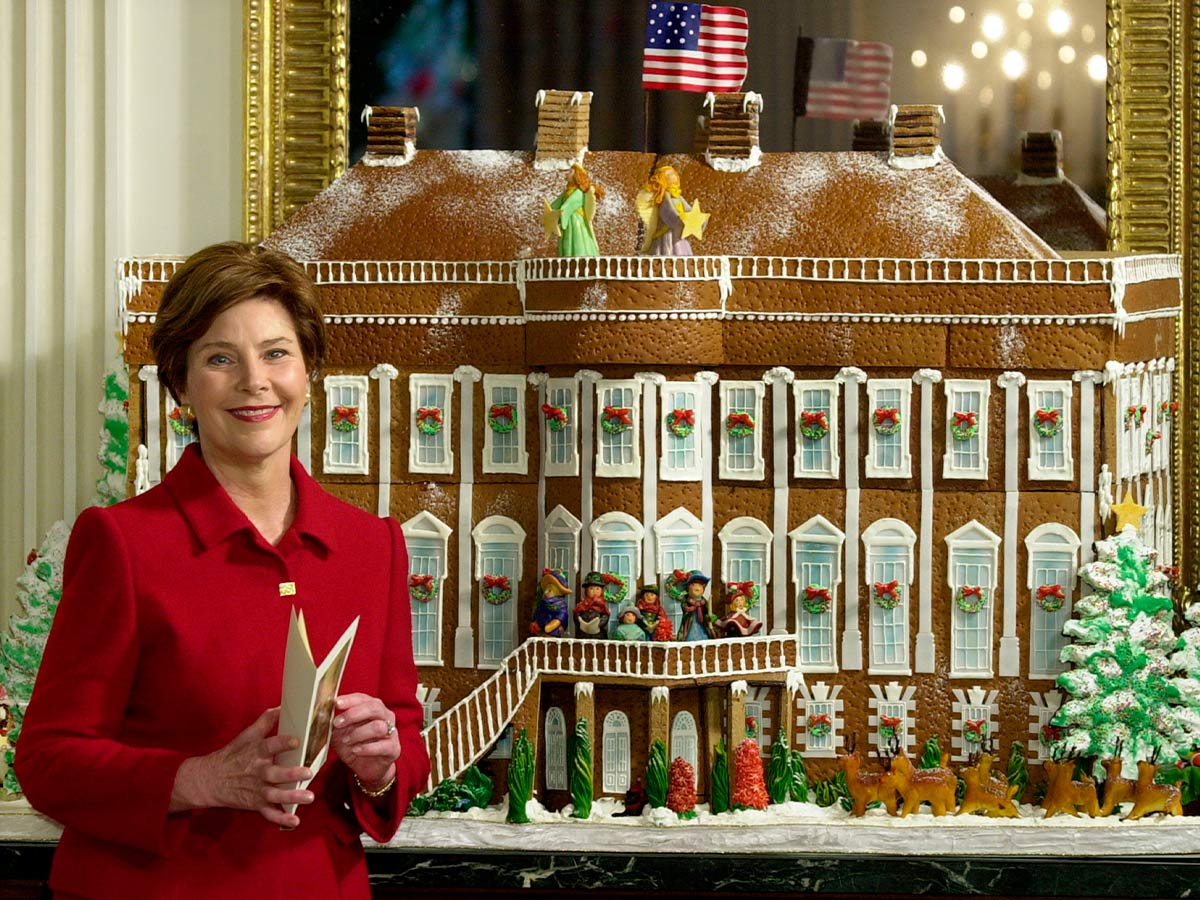 2001: First Lady Laura Bush