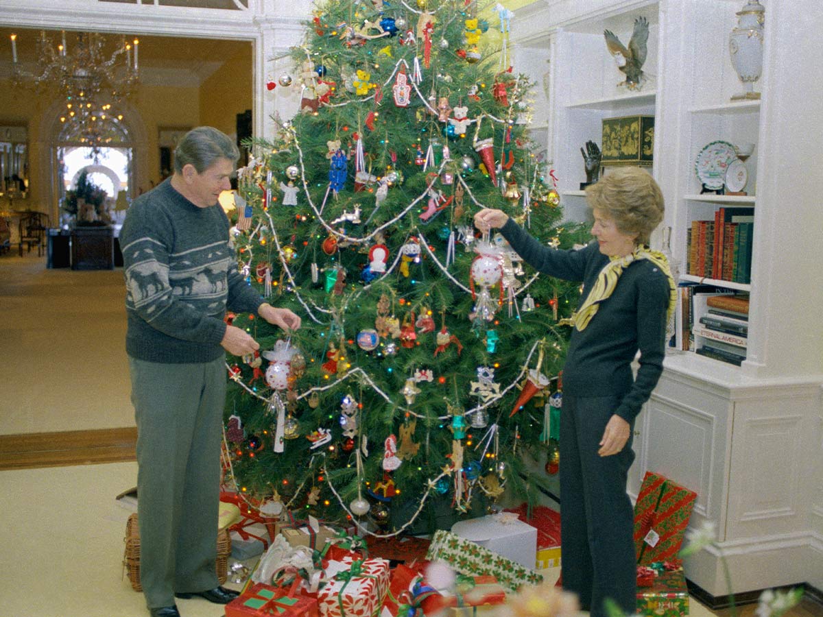 1983: First Lady Nancy Reagan