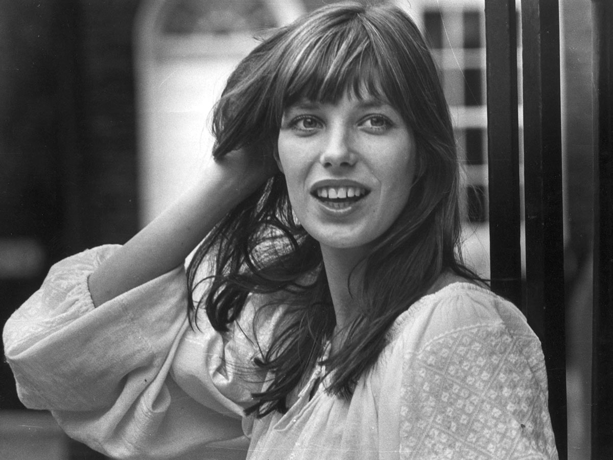 Jane Birkin Blunt Bangs