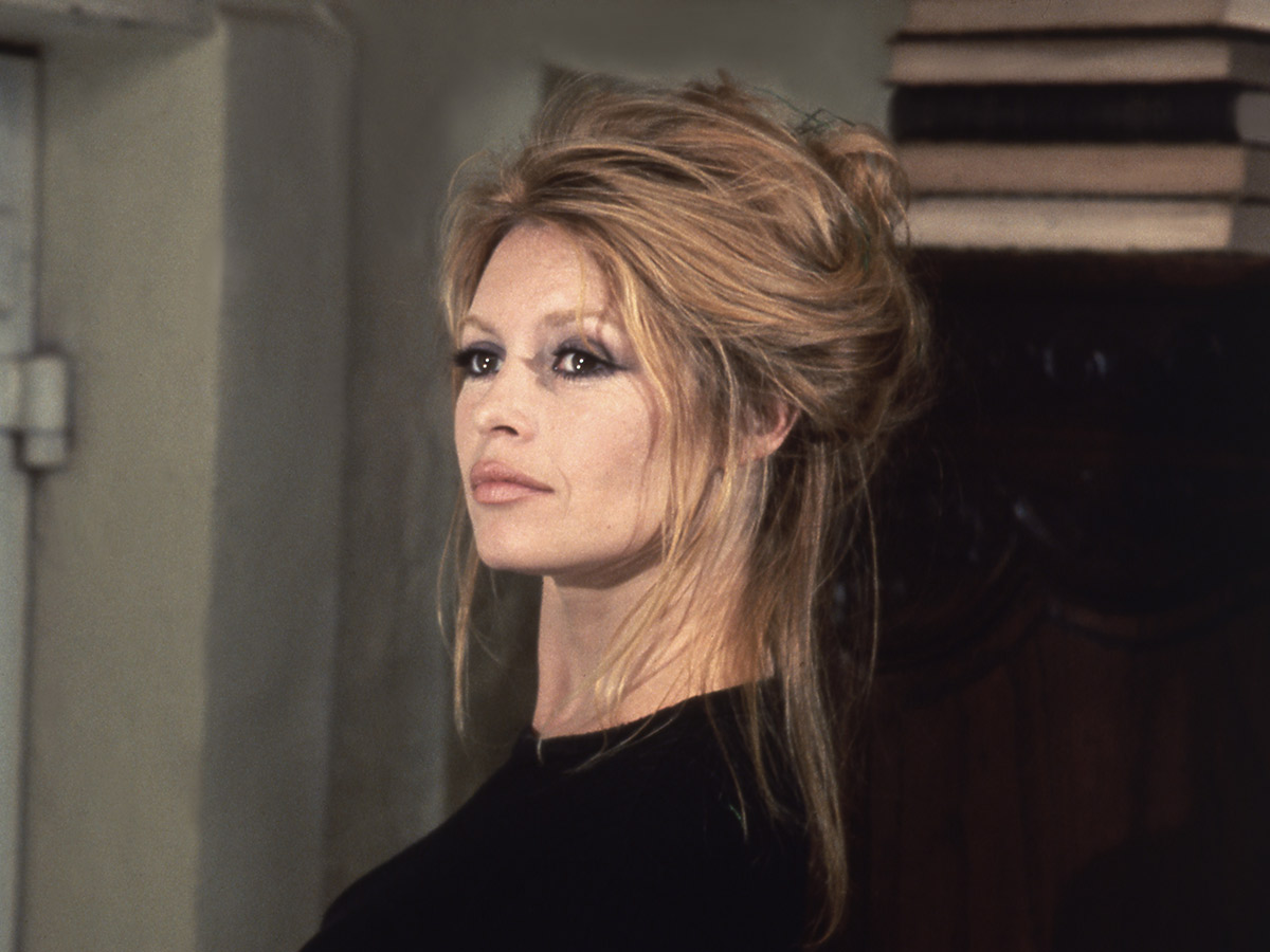 Brigitte Bardot’s Classy Up-Do