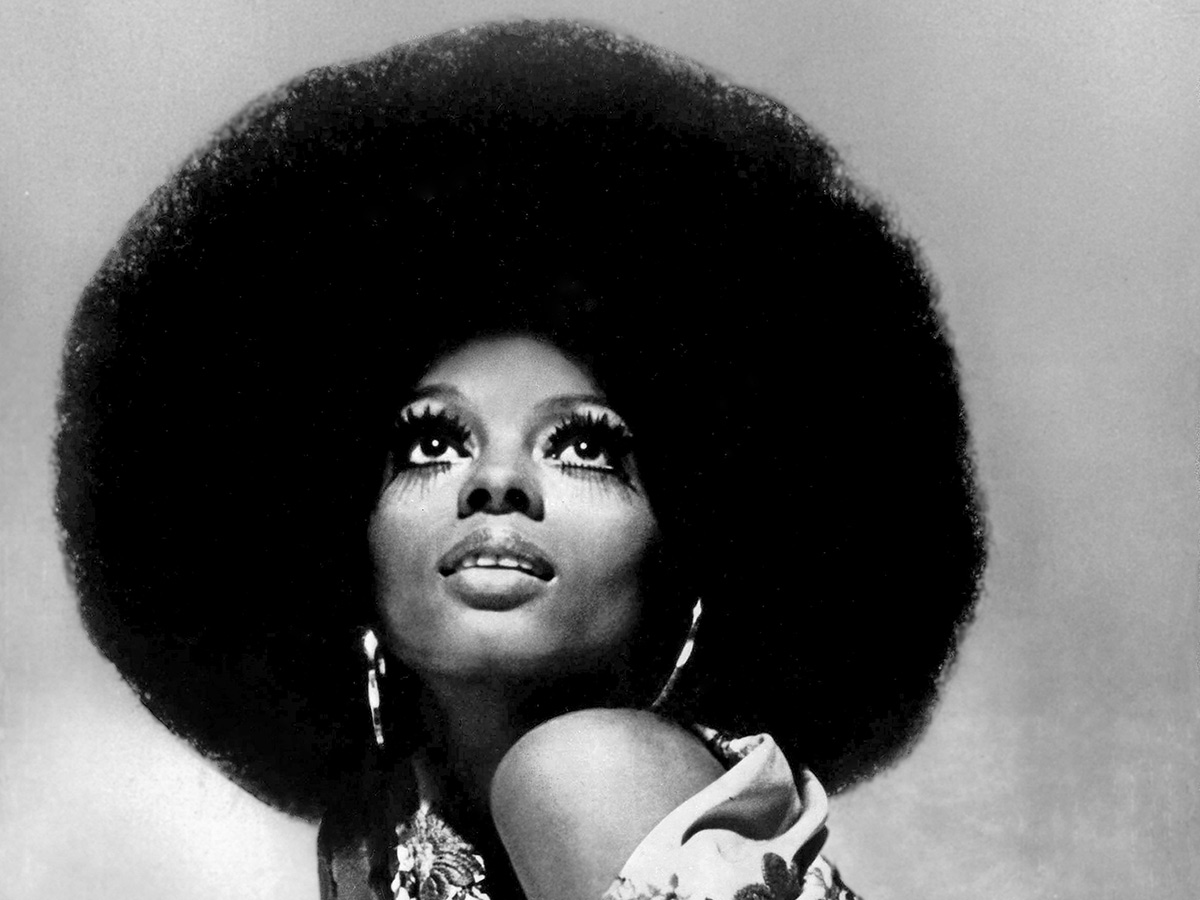 Diana Ross Afro