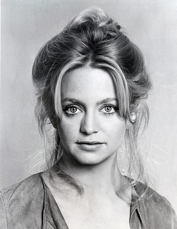 Goldie Hawn's Curtain Bangs