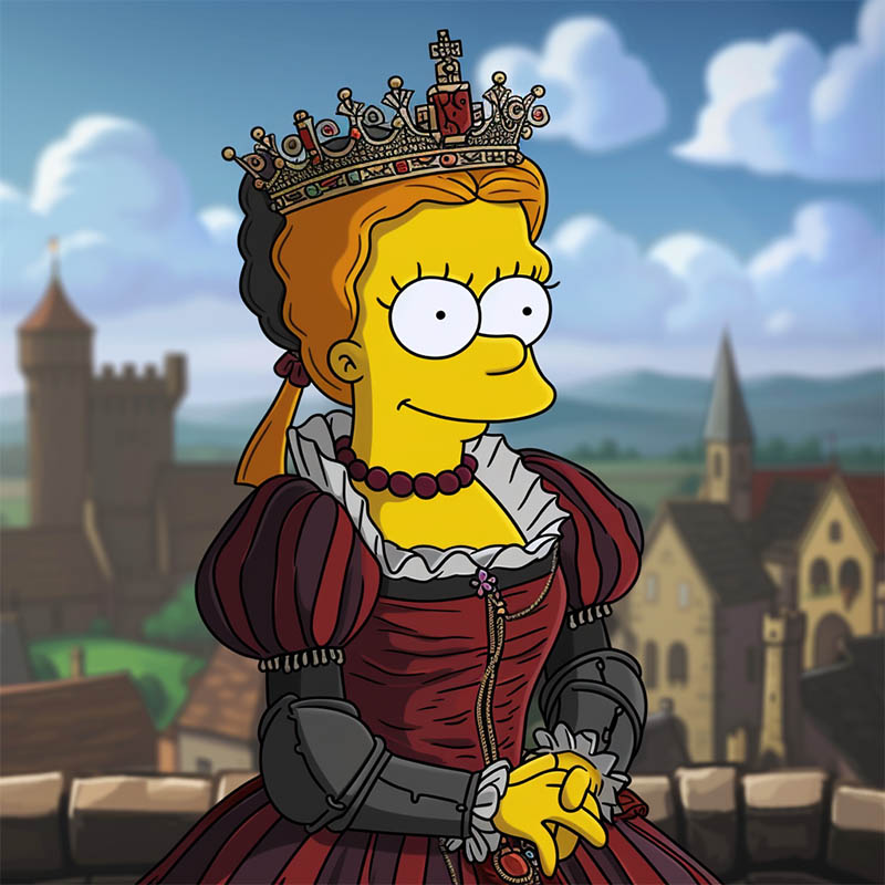 Mary, Queen of Scots: The Simpsons