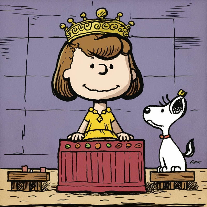 Queen Elizabeth II: Peanuts