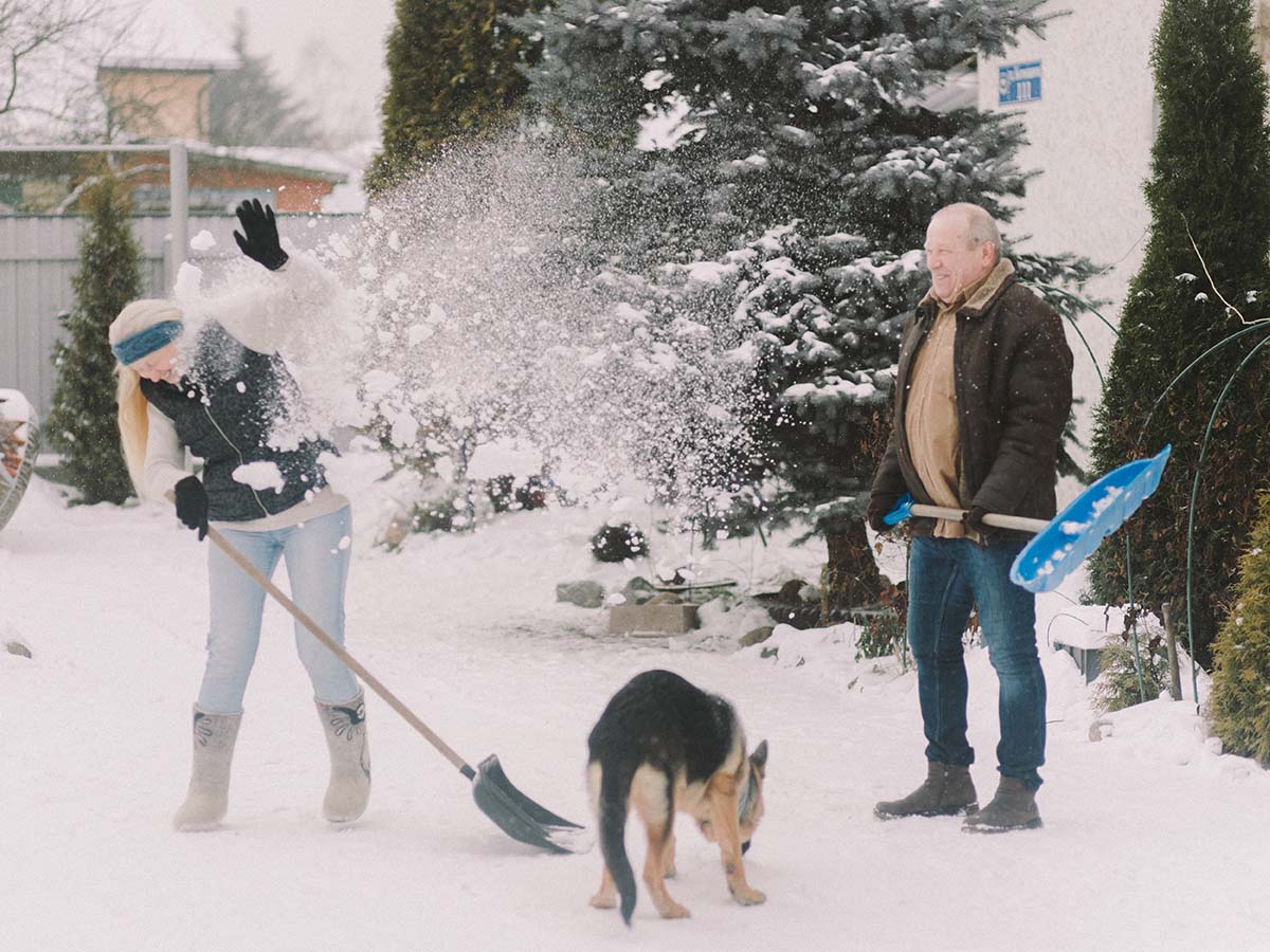 Shovel and Ice Melt
