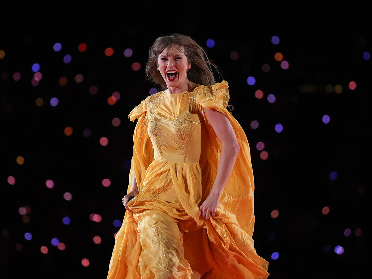 Yellow Folkmore Dress