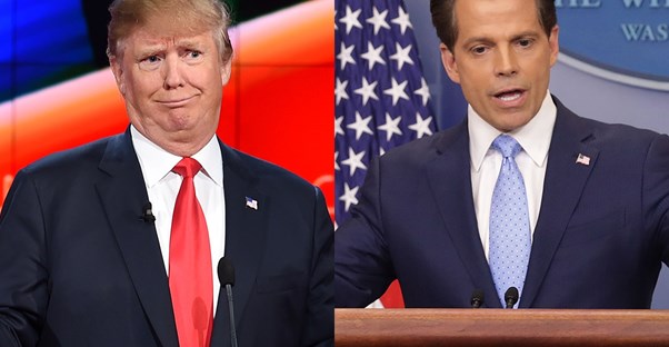 Trump and Adviser Anthony Scaramucci on CNN