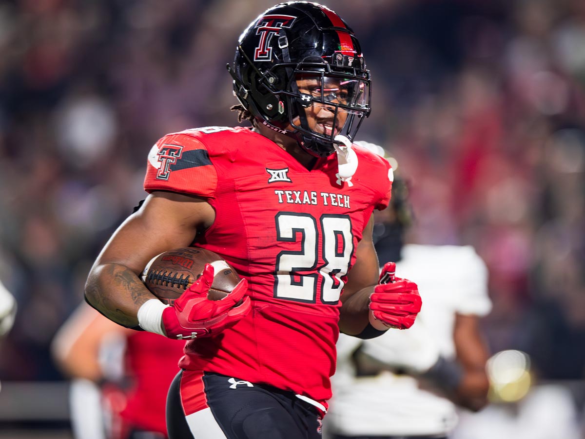 Tahj Brooks - Texas Tech Red Raiders Running Back