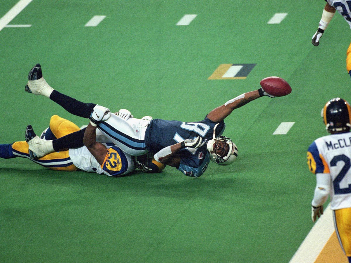 Mike Jones Tackle in Super Bowl XXXIV