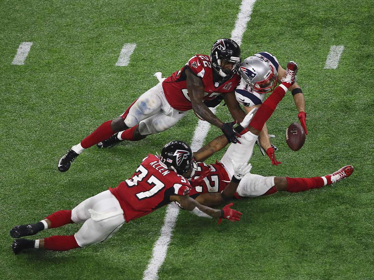 Julian Edelman Catch in Super Bowl LI