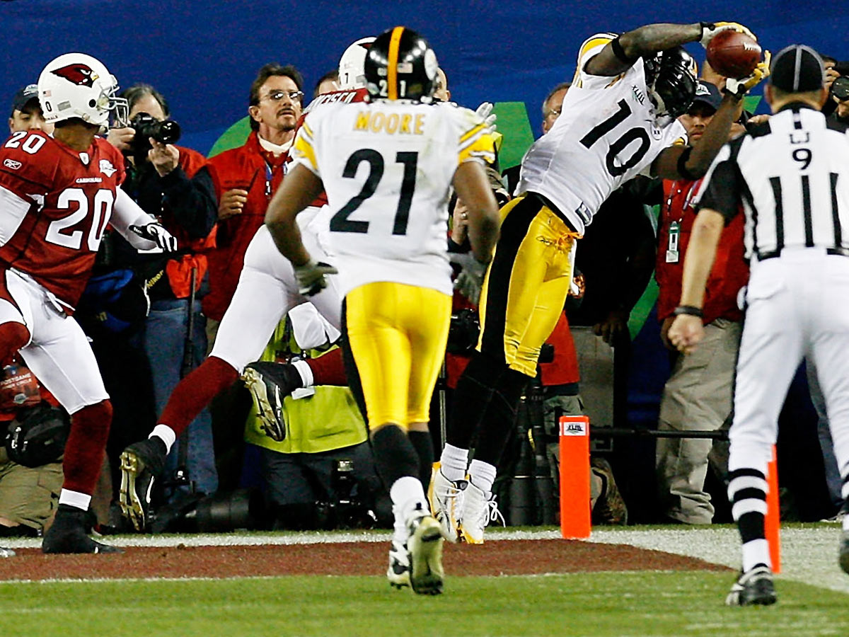 Santonio Holmes TD in Super Bowl XLIII