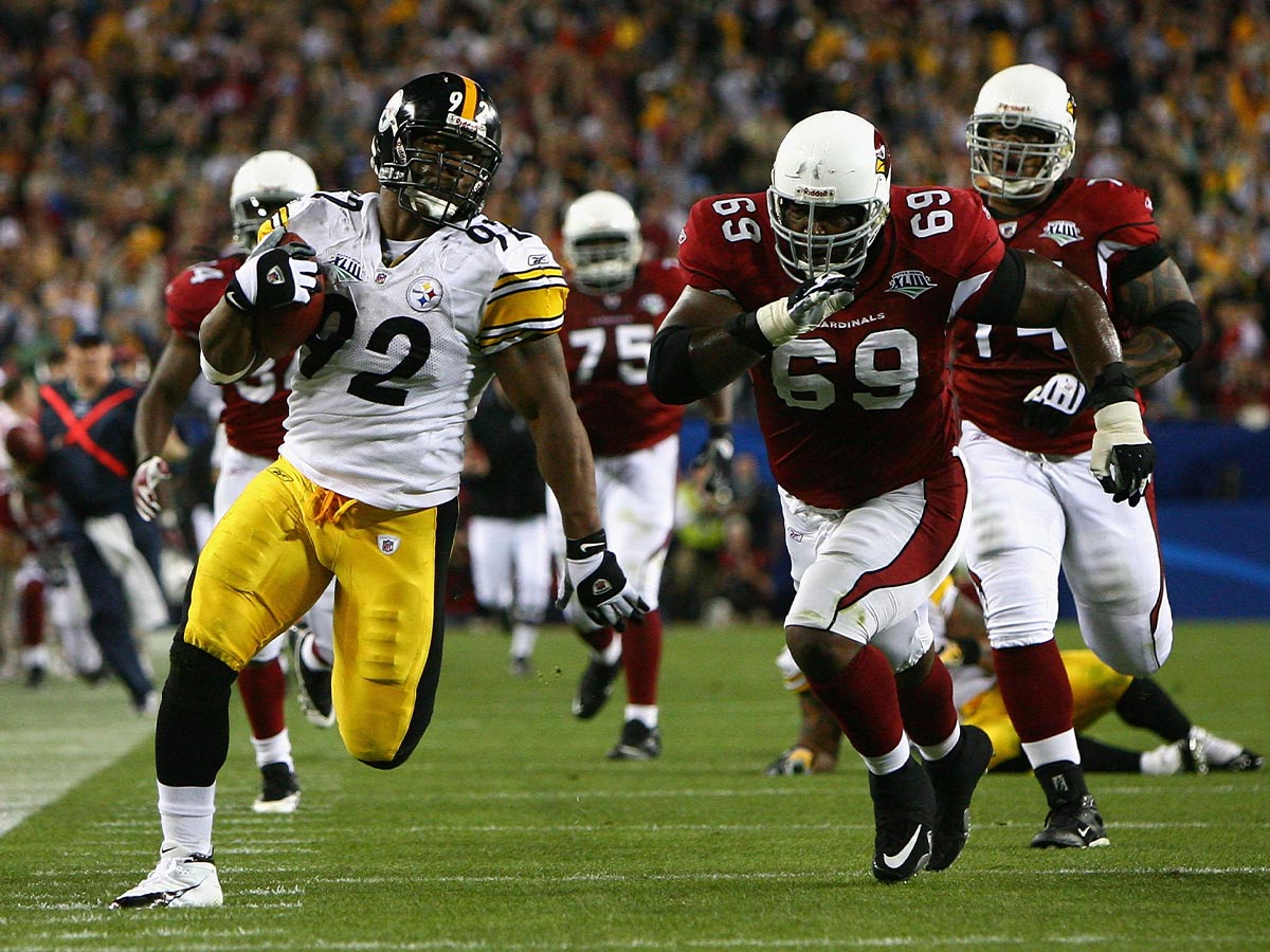 James Harrison Interception in Super Bowl XLIII