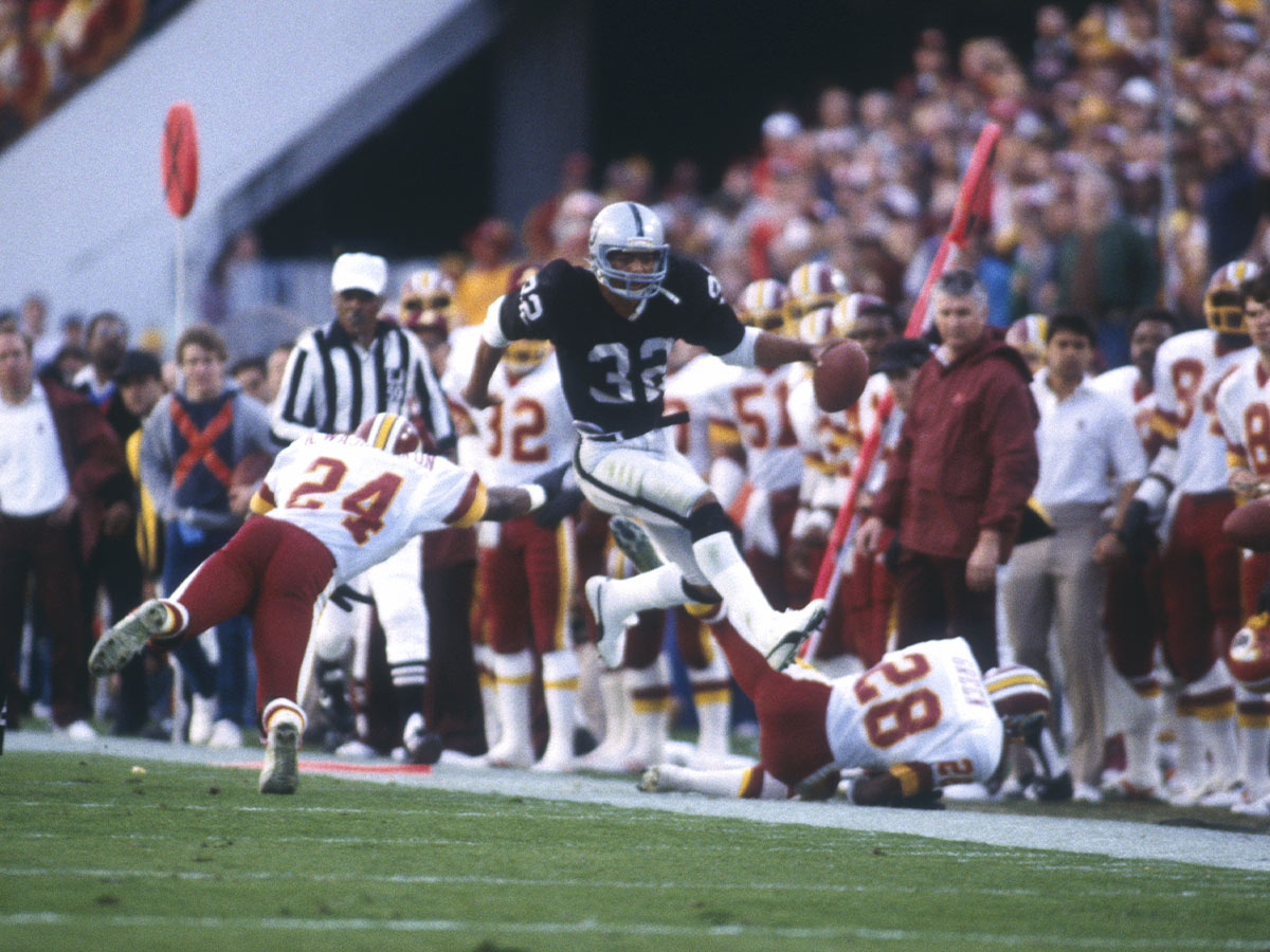 Marcus Allen TD Run in Super Bowl XVIII