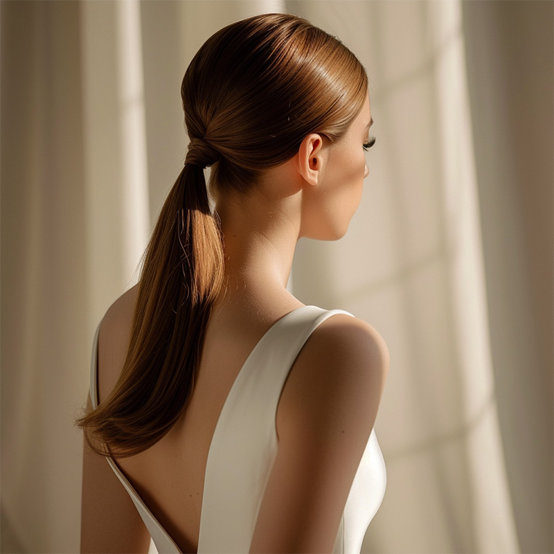 Wrapped Ponytail
