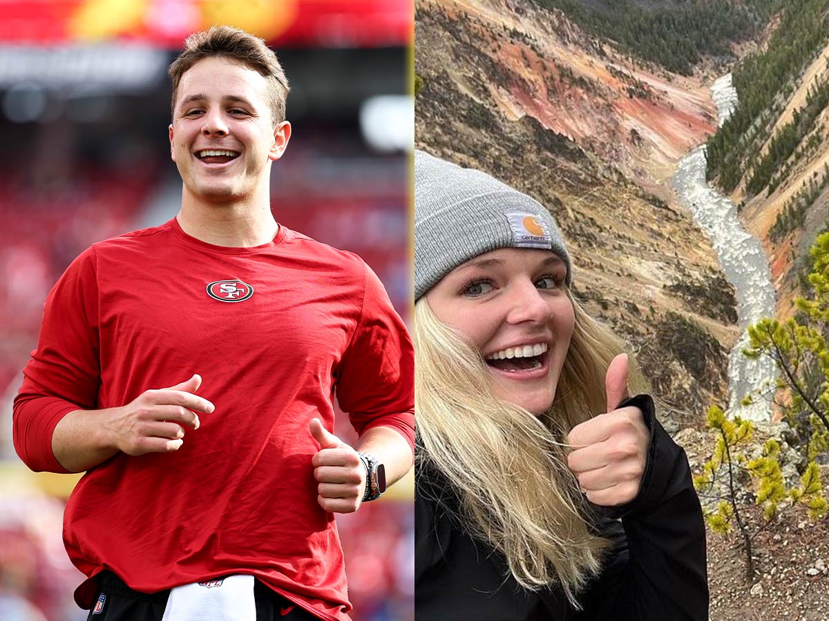 Brock Purdy and Jenna Brandt