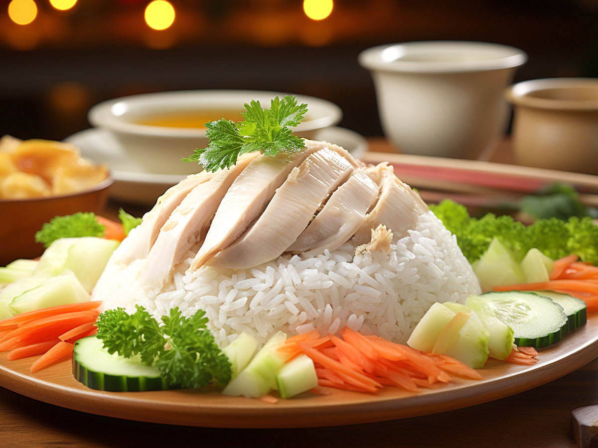 Wenchang chicken rice