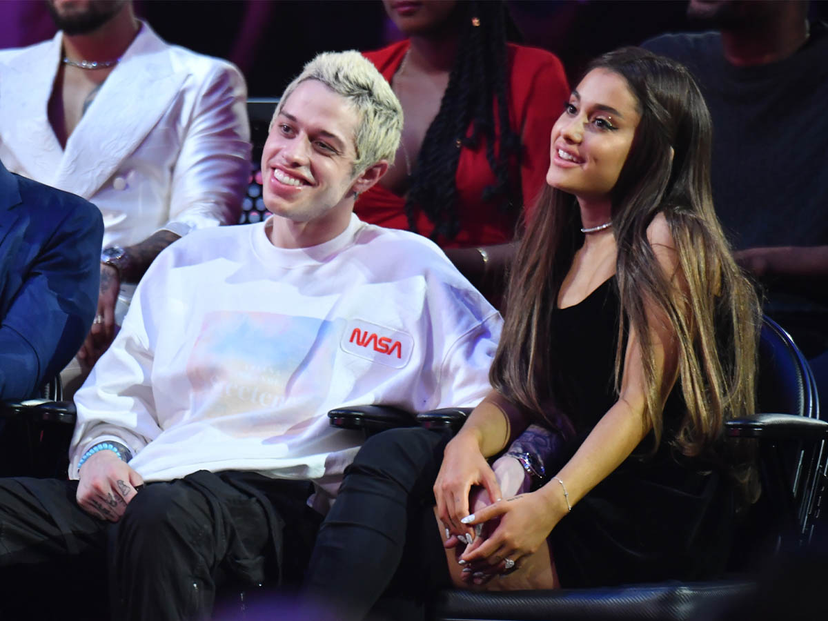Ariana Grande and Pete Davidson