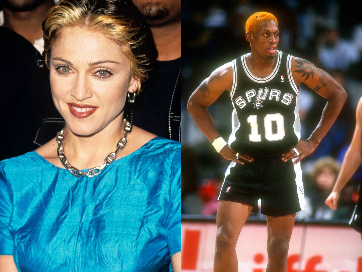 Madonna and Dennis Rodman