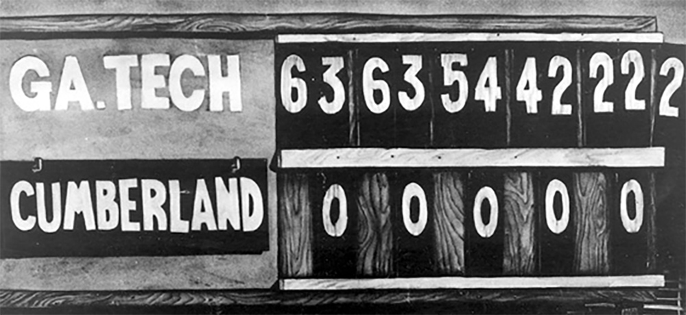 Margin Of Victory - 222 Points