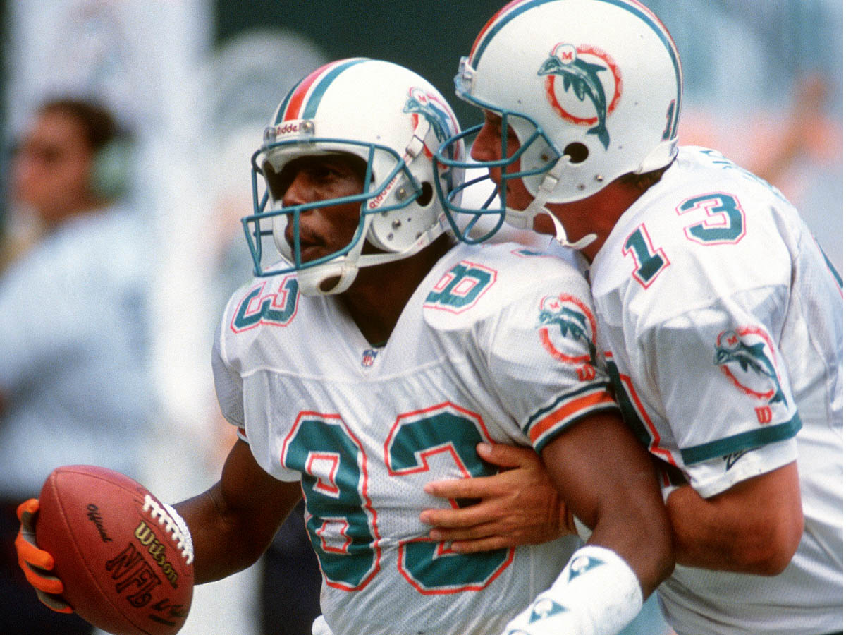 5. Dan Marino and Mark Clayton, Miami Dolphins