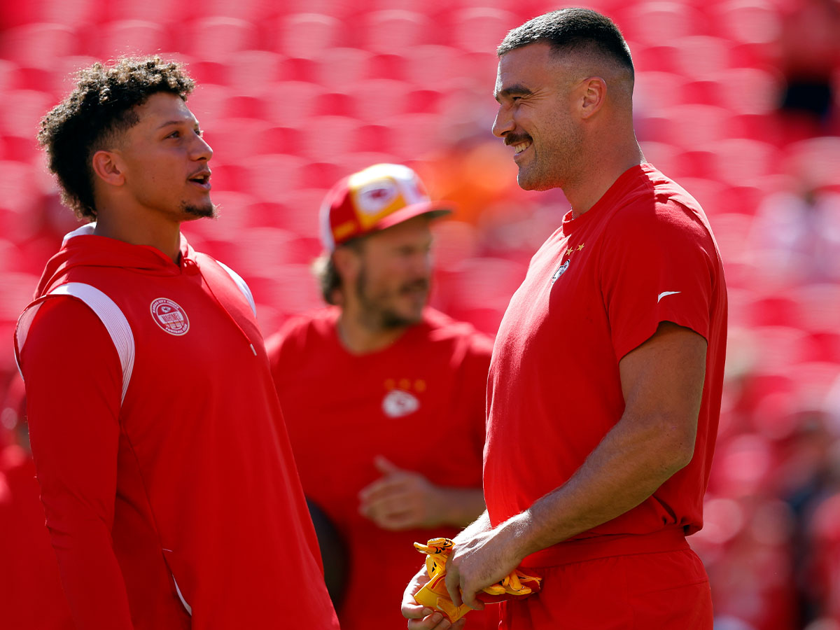 1. Travis Kelce and Patrick Mahomes, Kansas City Chiefs