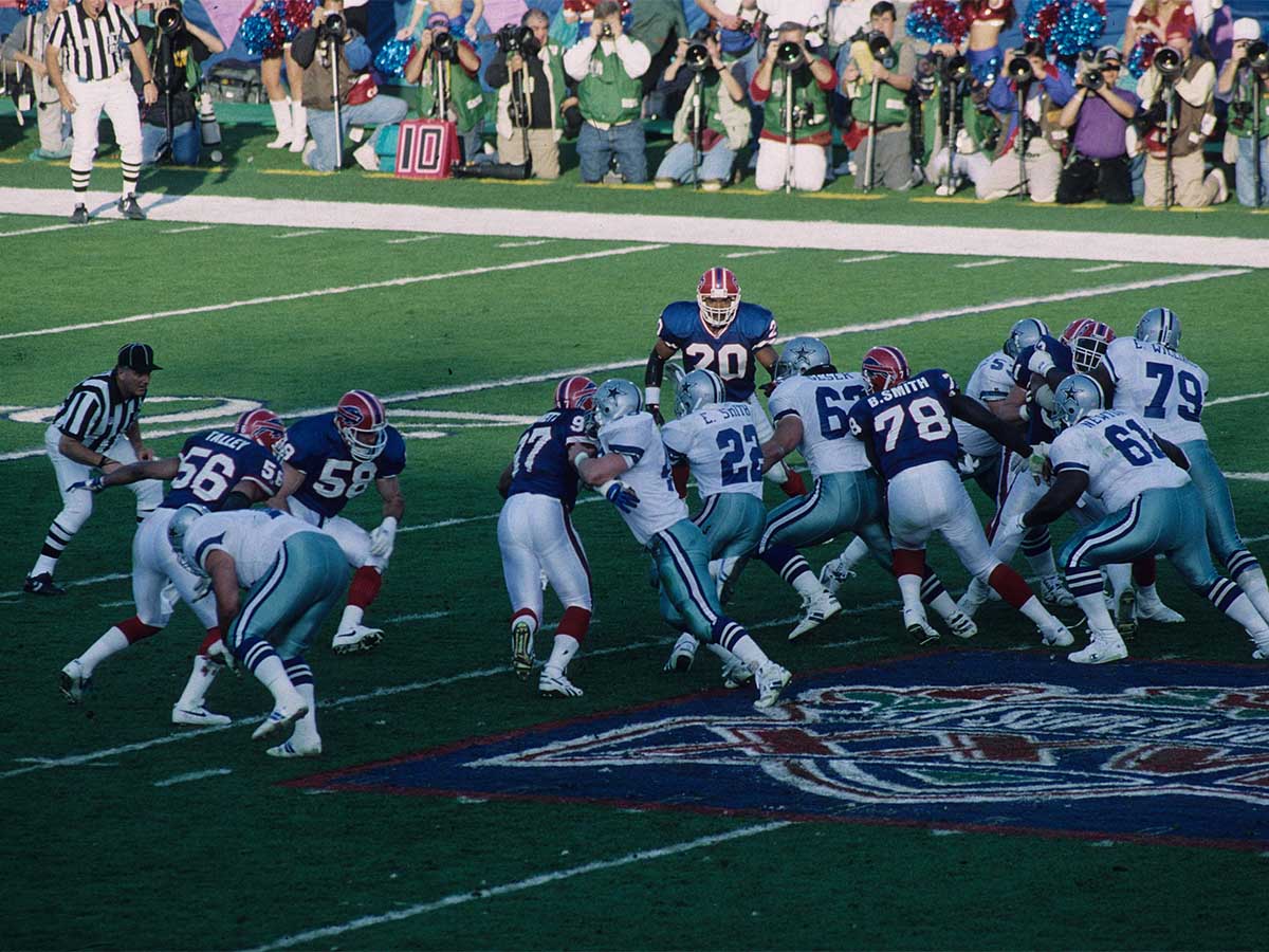 7. Emmitt Smith and the Dallas Cowboys Offensive Line