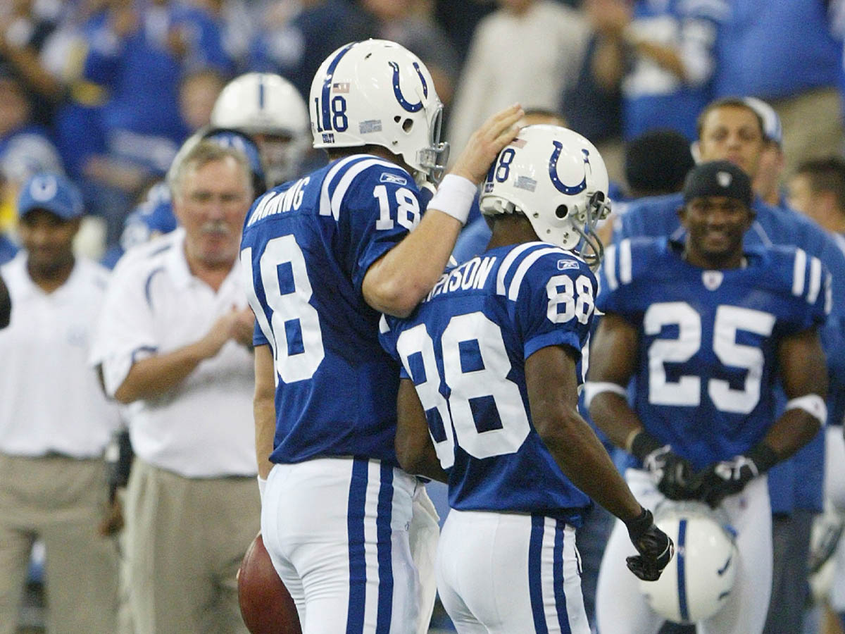 4. Peyton Manning and Marvin Harrison, Indianapolis Colts