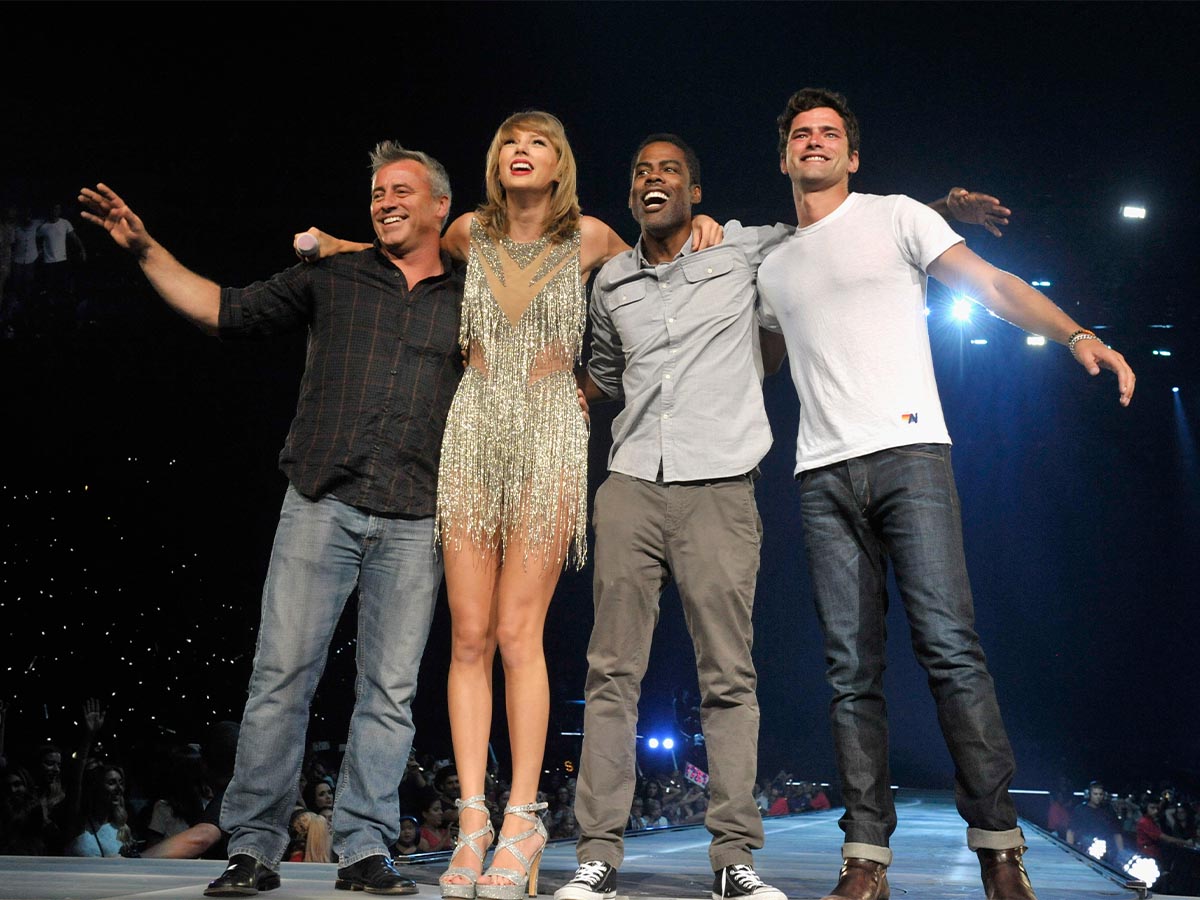 Matt Leblanc, Chris Rock, and Sean O'Pry