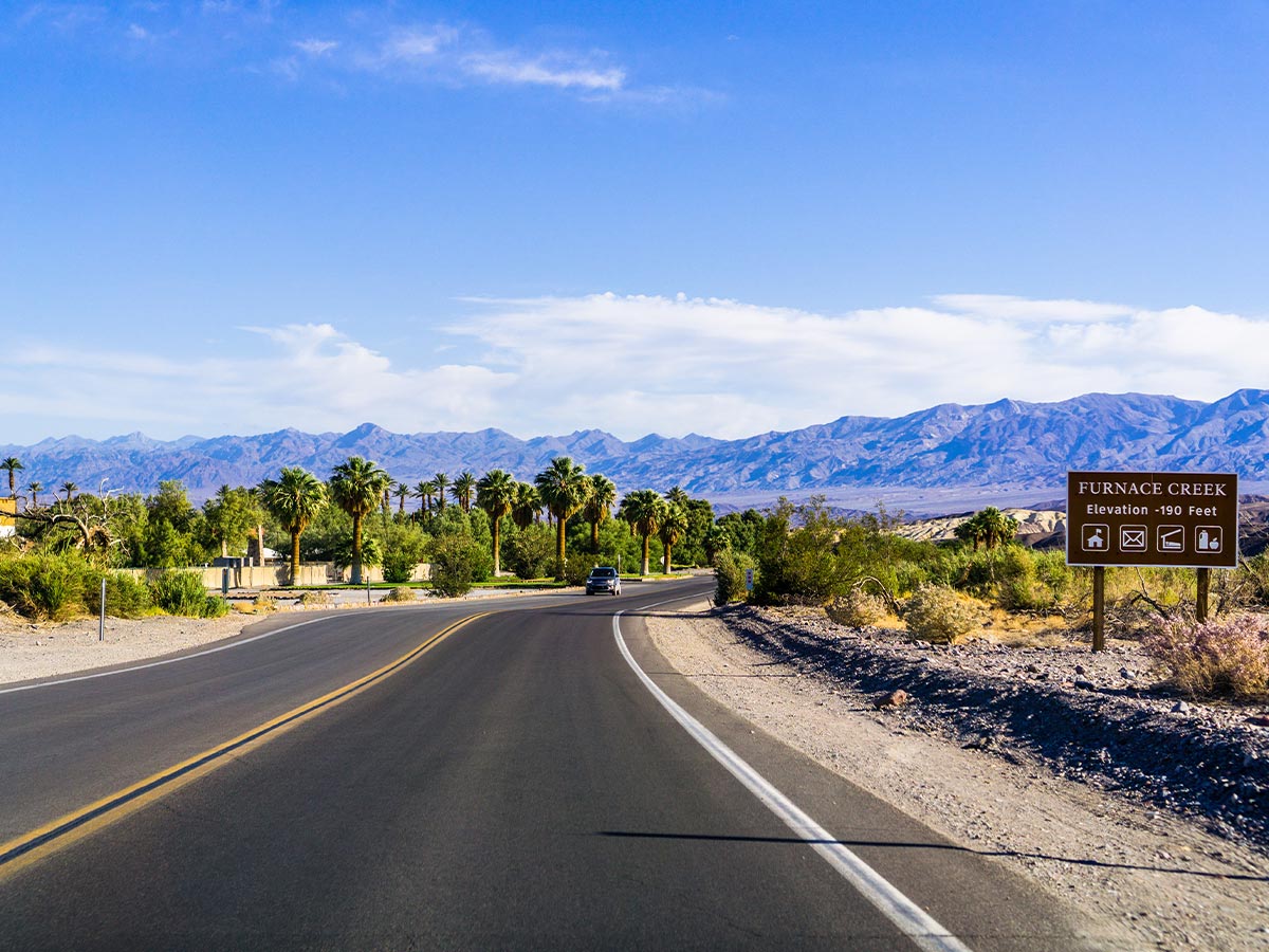 California Highway 190, Death Valley
