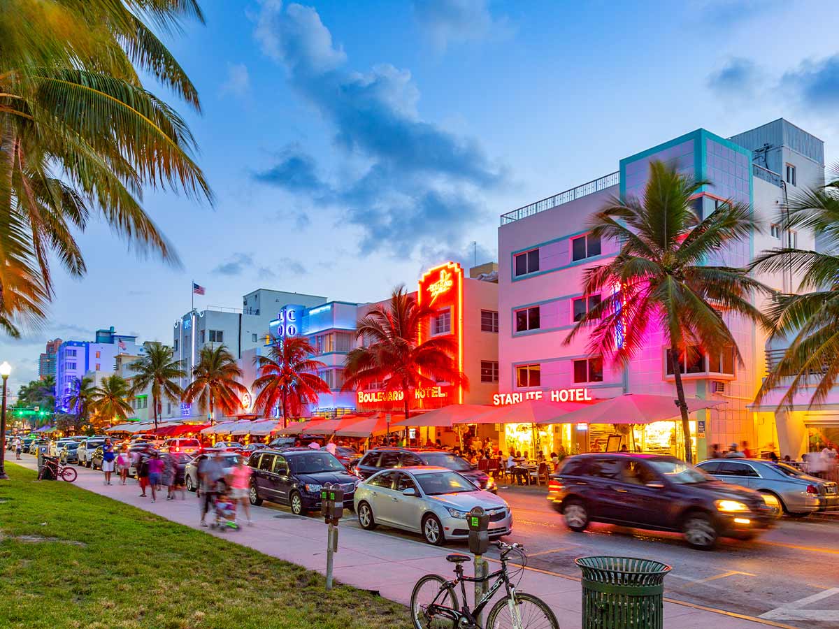 5. Miami, Florida