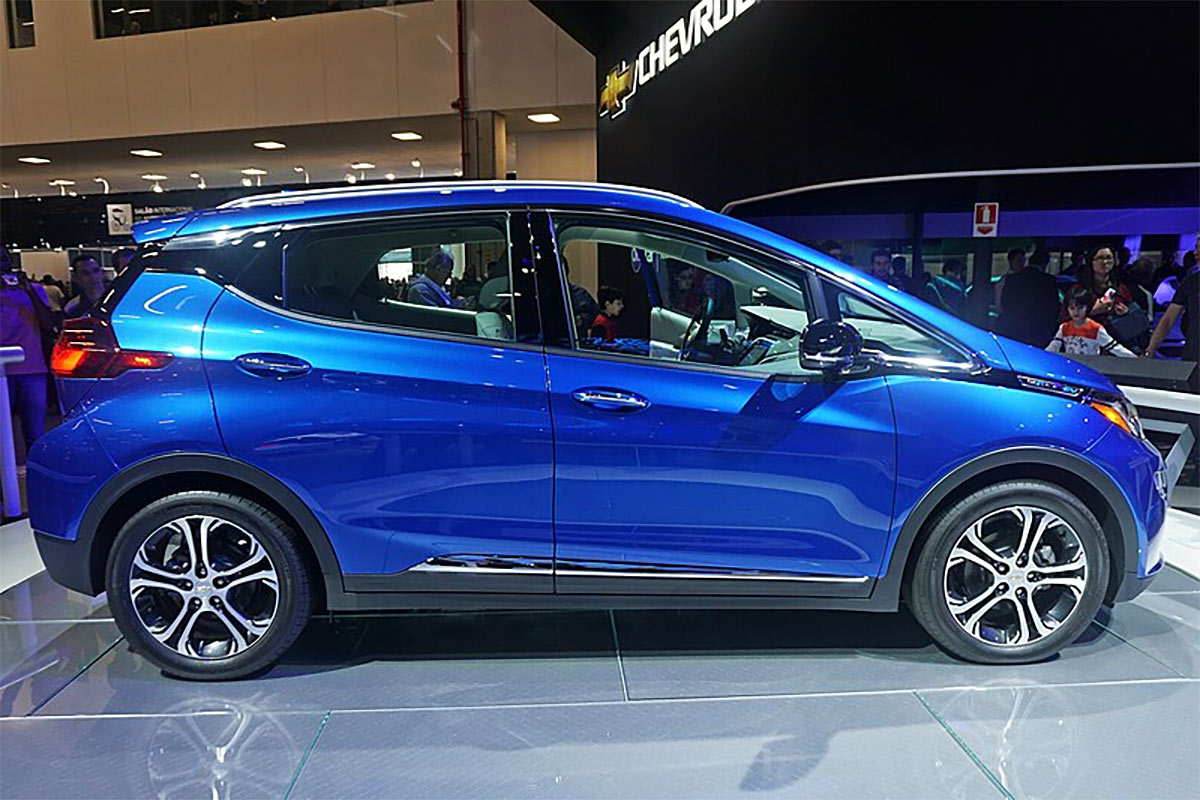 8. 2016 Chevrolet Bolt EV