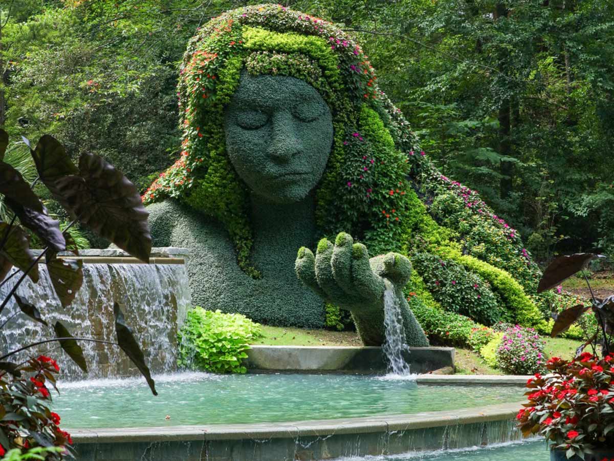 Atlanta Botanical Garden in Georgia