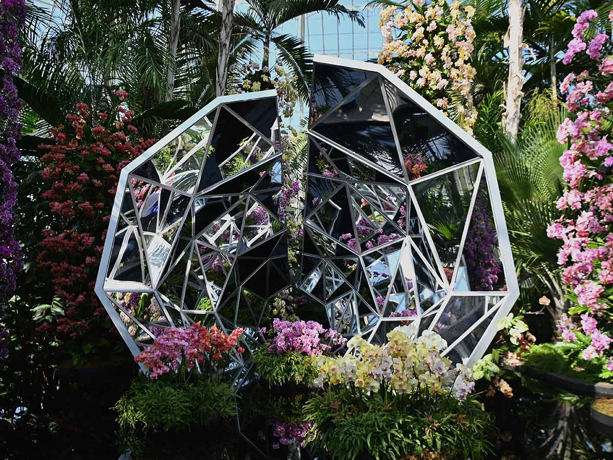 New York Botanical Garden in New York