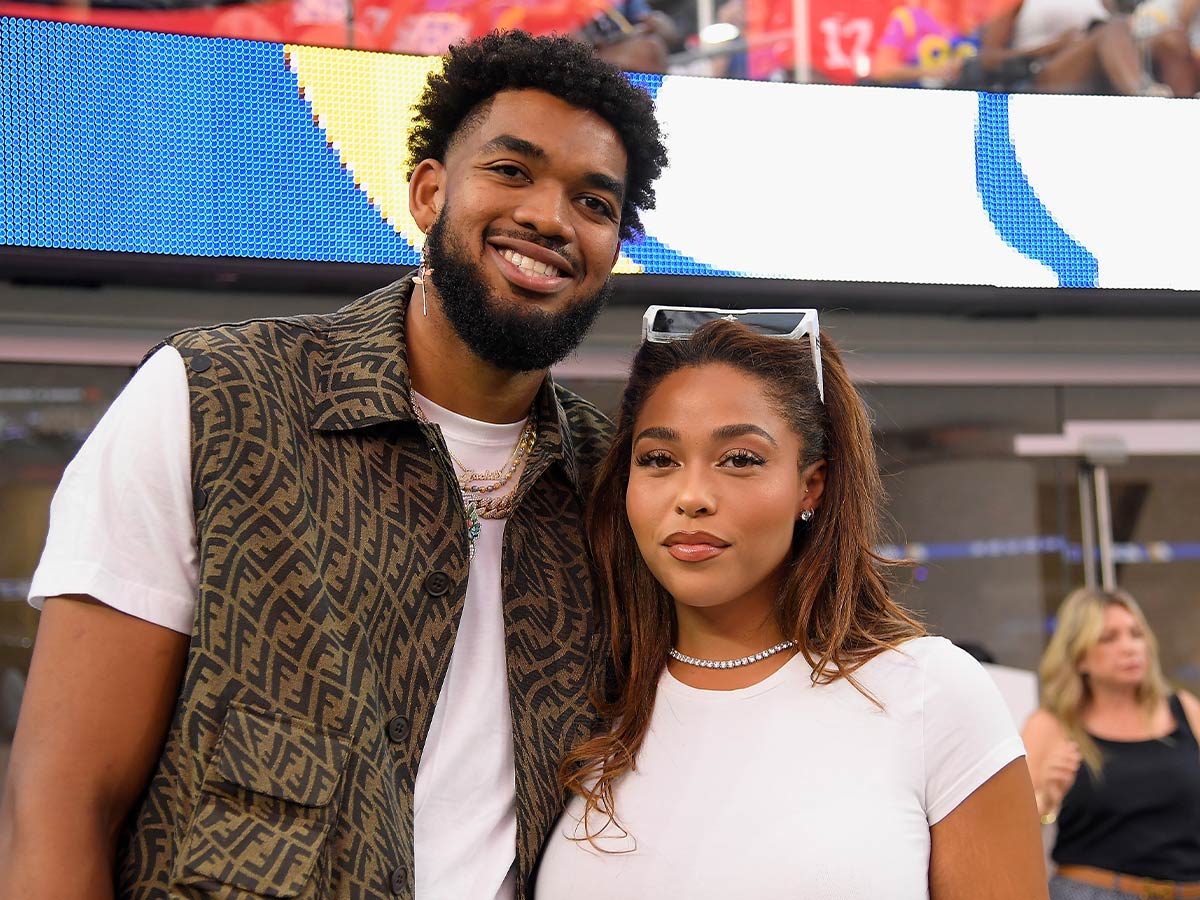 Jordyn Woods and Karl-Anthony Towns